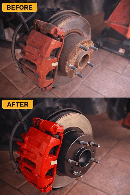 Caliper Restoration - painted brake calipers